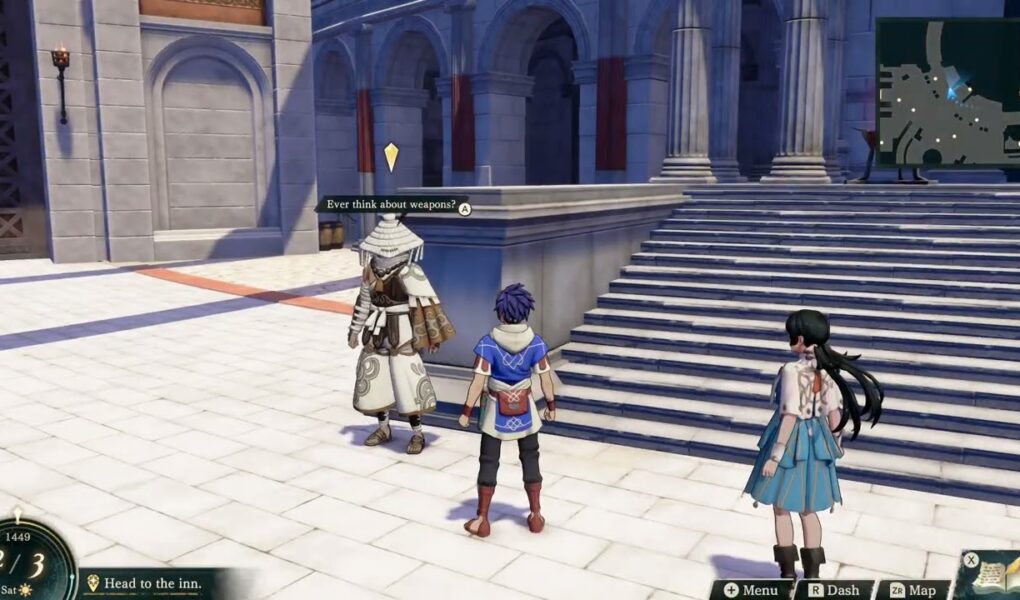 Fire Emblem: Fortune’s Weave – Part 1 Cai’s Path Chapter 2: Cai “Dad and That Guy” | Head To The Inn