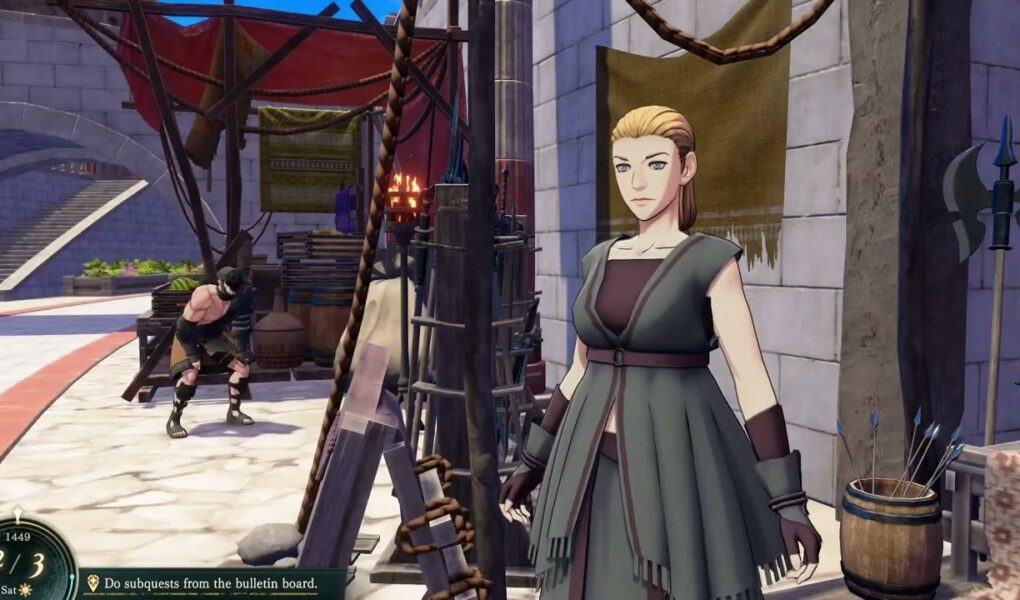 Fire Emblem: Fortune’s Weave – Part 1 Cai’s Path Chapter 2: Do Subquests: Visit Armory & Item Shop