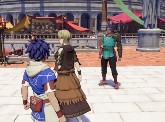 Fire Emblem: Fortune’s Weave – Part 1 Cai’s Path Chapter 2: Castor Gives Cai Gold | Bulletin Boards
