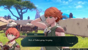 Fire Emblem: Fortune’s Weave – Part 1 Cai’s Path Chapter 2: Castor, Cai, Tialla & Peter Leave Scene
