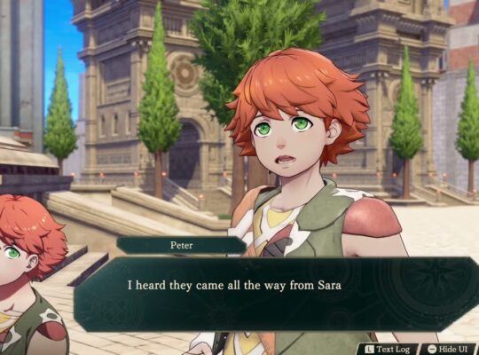 Fire Emblem: Fortune’s Weave – Part 1 Cai’s Path Chapter 3: Peter Tells Cai About The Heroic Games