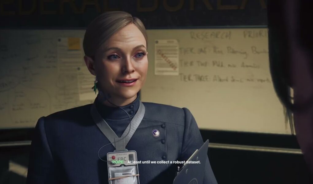 Control Resonant – Welcome To Manhattan: Dylan Faden Meets Emily Pope Cutscene | Dialogue Tree