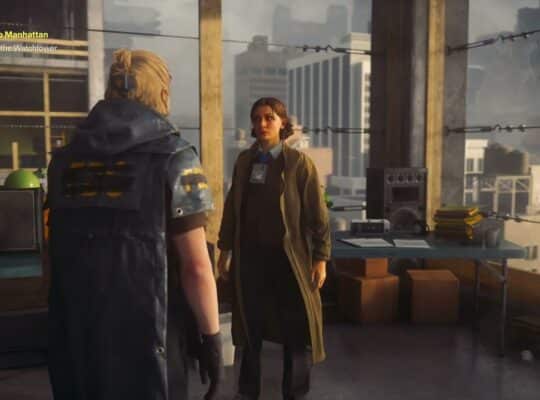 Control Resonant – Welcome To Manhattan: Talk with Zoe at The Watchtower (Gives Elevator Keys)