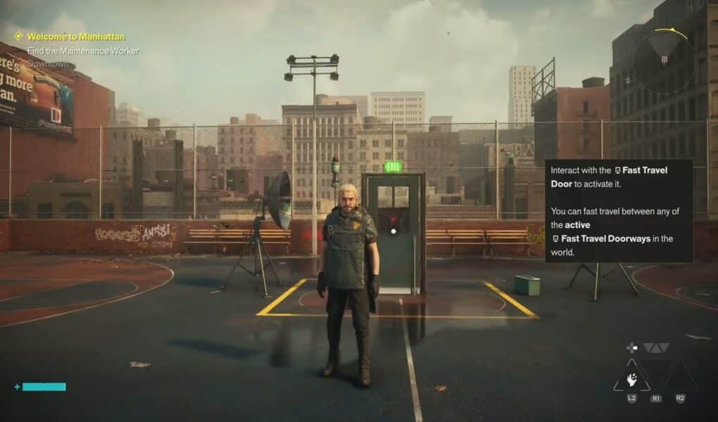 Control Resonant – Welcome To Manhattan: Unopened Fast Travel Door In Downtown