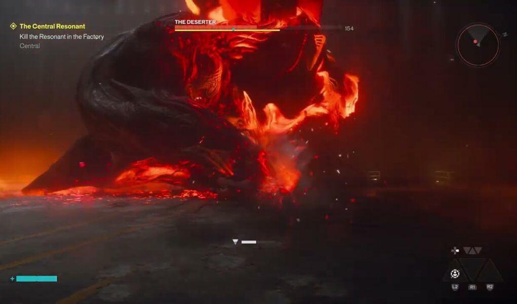 Control Resonant – The Central Resonant: Kill The Resonant In The Factory: The Deserter | Inferno