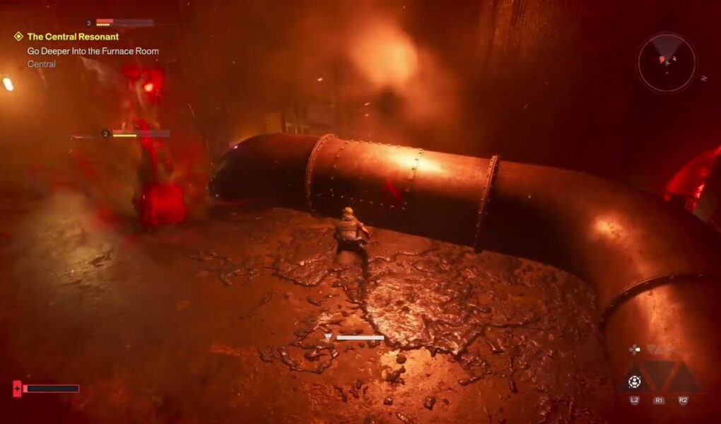 Control Resonant – The Central Resonant: Hall B: Follow The Scorch Marks and Deal with The Steam