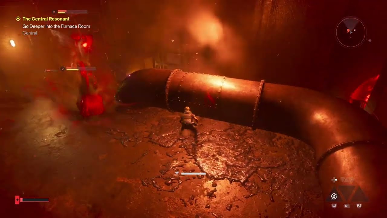 Control Resonant – The Central Resonant: Hall B: Follow The Scorch Marks and Deal with The Steam