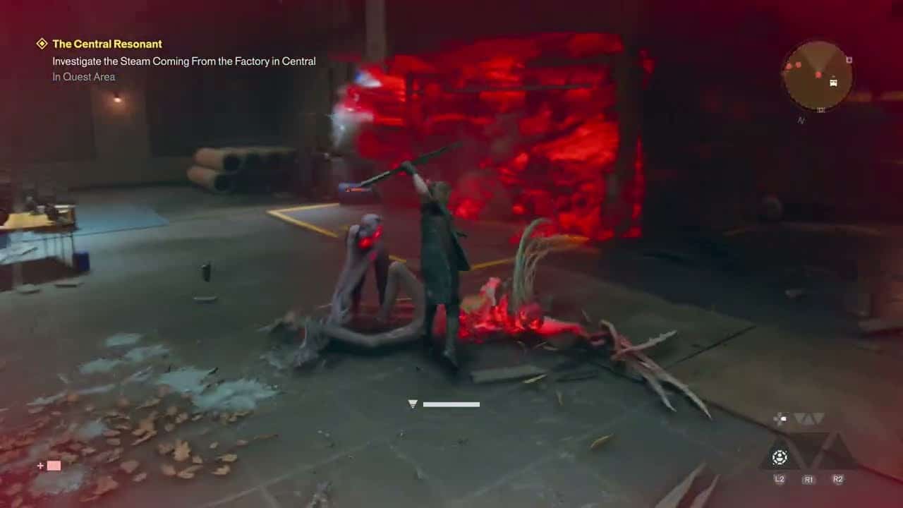 Control Resonant – The Central Resonant: Investigate The Steam Coming From The Factory Gameplay