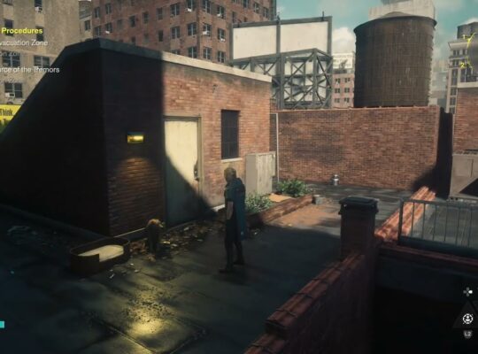 Control Resonant – Evacuation Procedures: Mysterious Dog Location On Central Rooftop