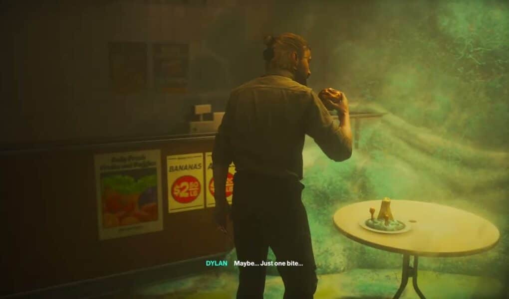 Control Resonant – The Park Resonant: Report Mold Blocked Entrance: Eat Cafe Mold Cutscene