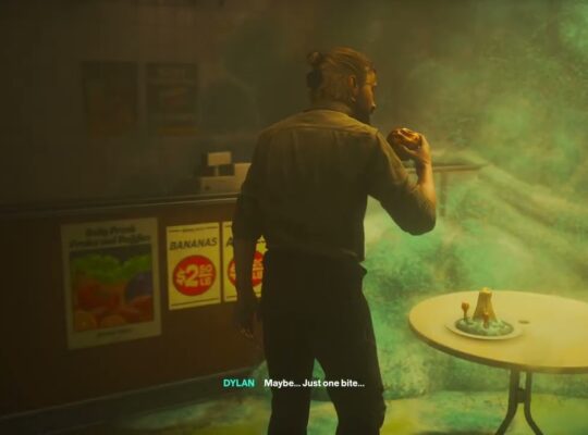 Control Resonant – The Park Resonant: Report Mold Blocked Entrance: Eat Cafe Mold Cutscene