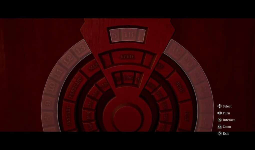Silent Hill: Townfall – Part 1 Arrival: Haldane Hotel Room 204: Circle Lock Puzzle – 18/Jan/1996