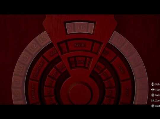 Silent Hill: Townfall – Part 1 Arrival: Haldane Hotel Room 204: Circle Lock Puzzle – 18/Jan/1996