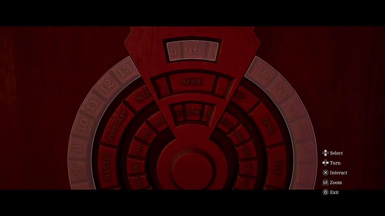 Silent Hill: Townfall – Part 1 Arrival: Haldane Hotel Room 204: Circle Lock Puzzle – 18/Jan/1996
