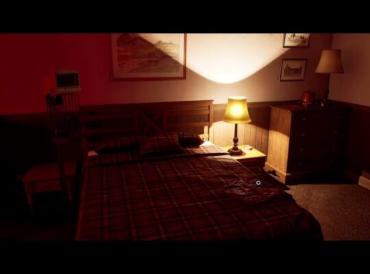 Silent Hill: Townfall – Part 1 Arrival: Haldane Hotel Room 204: Examine Room Service Card, Gilet etc