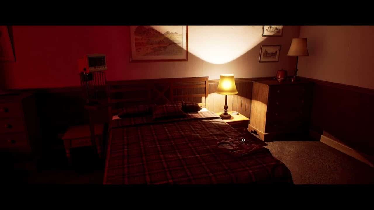 Silent Hill: Townfall – Part 1 Arrival: Haldane Hotel Room 204: Examine Room Service Card, Gilet etc