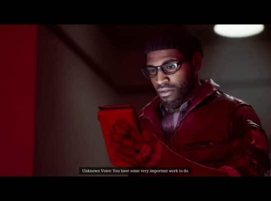 Silent Hill: Townfall – Part 1 Arrival: Haldane Hotel: Room 204: Simon Ordell Grabs CRTV Cutscene