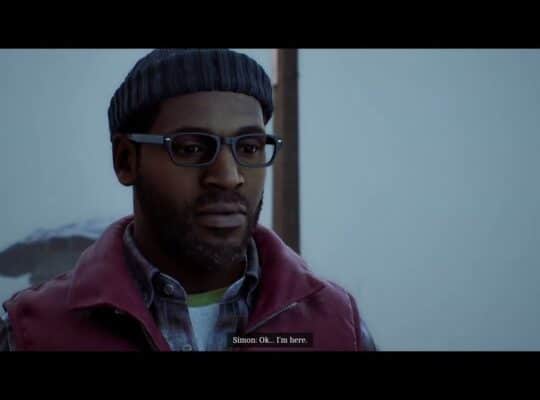 Silent Hill: Townfall – Part 1 Arrival: Simon Ordell Sees “Welcome To St. Amelia” Sign Cutscene