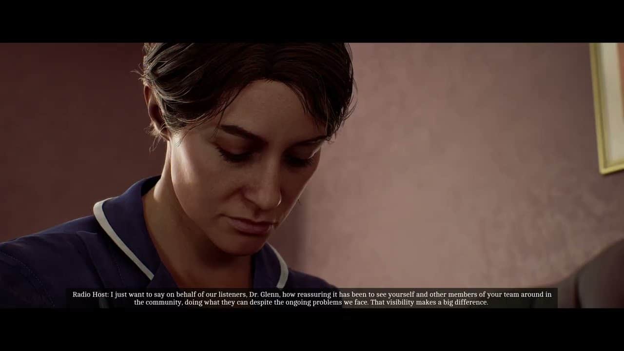 Silent Hill: Townfall – Part 2: Zoe Ellis Listens To Radio Before Work | Pager Going Off Cutscene