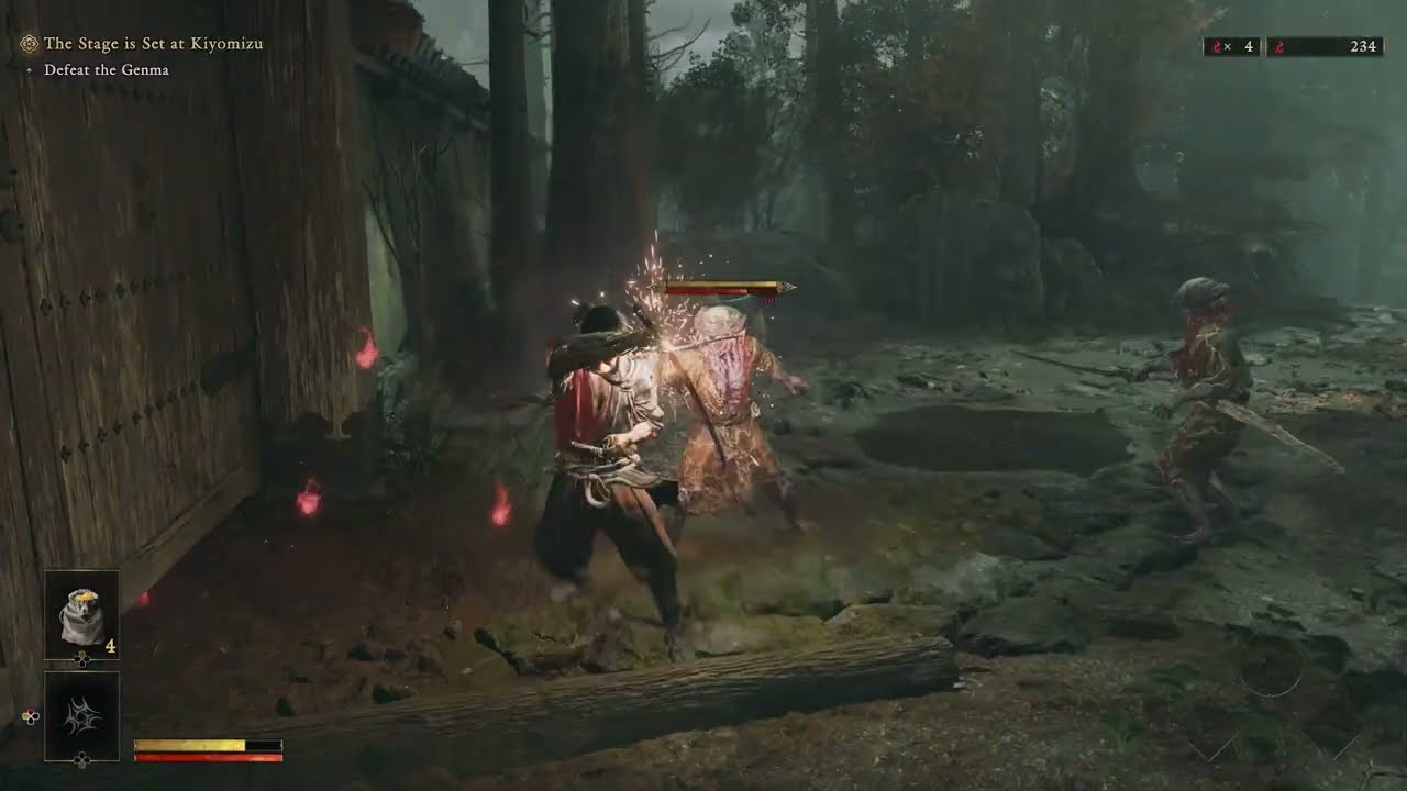 Onimusha: WoTS – The Stage Is Set at Kiyomizu: Defeat Genma (Crow Cutscene) Sprint | Red Souls