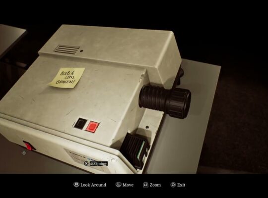 Silent Hill: Townfall – Part 5 Richard: Fix Film Projector (Bulb and Lens) Take CEG Maintenance Key