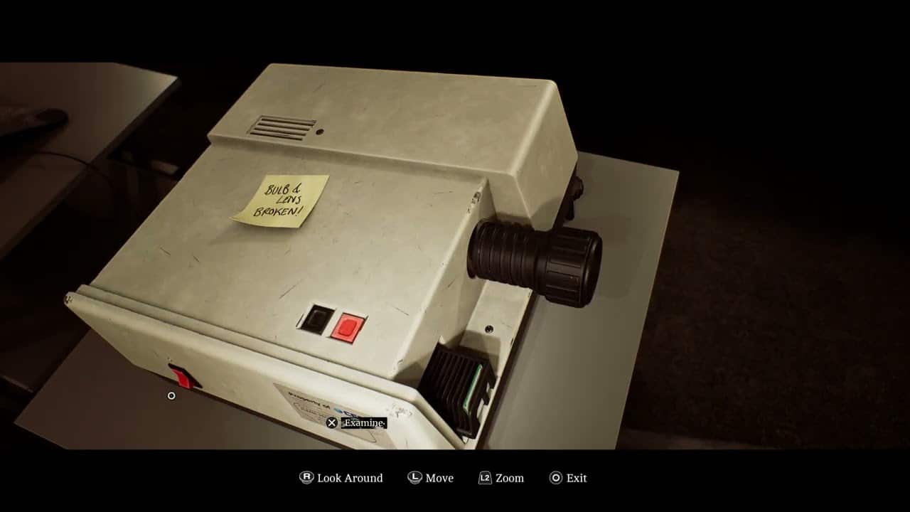 Silent Hill: Townfall – Part 5 Richard: Fix Film Projector (Bulb and Lens) Take CEG Maintenance Key