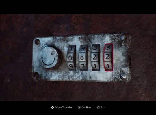 Silent Hill: Townfall – Part 6 Simon: CCTV Room: AUX Key and Shells Locker Code Is