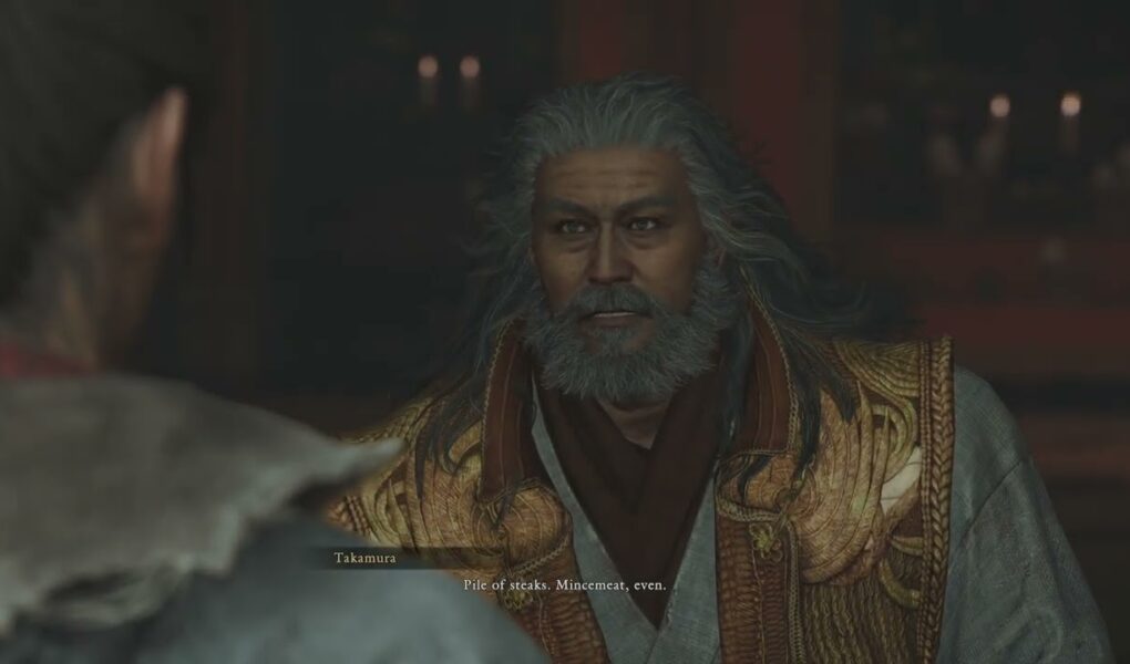 Onimusha: WoTS – The Ruckus at Rendaino: Speak with Takamura Cutscene “You Died Came Back To Life”