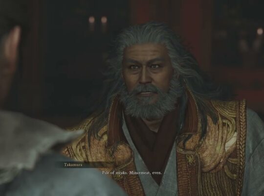 Onimusha: WoTS – The Ruckus at Rendaino: Speak with Takamura Cutscene “You Died Came Back To Life”