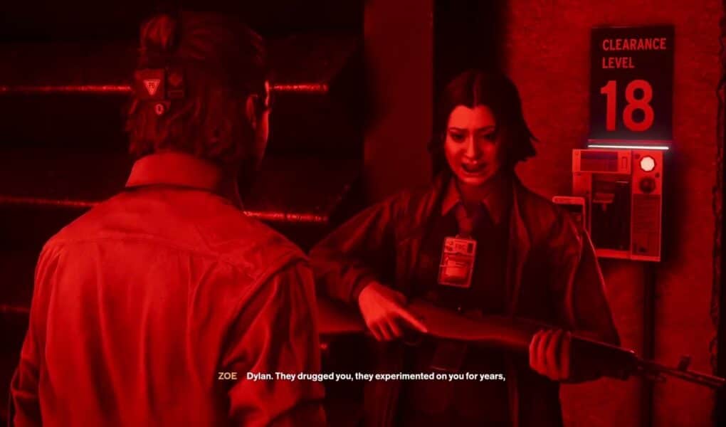 Control Resonant – The House In Distress: Talk To Zoe In High Risk Chamber Cutscene | Defeat Hiss