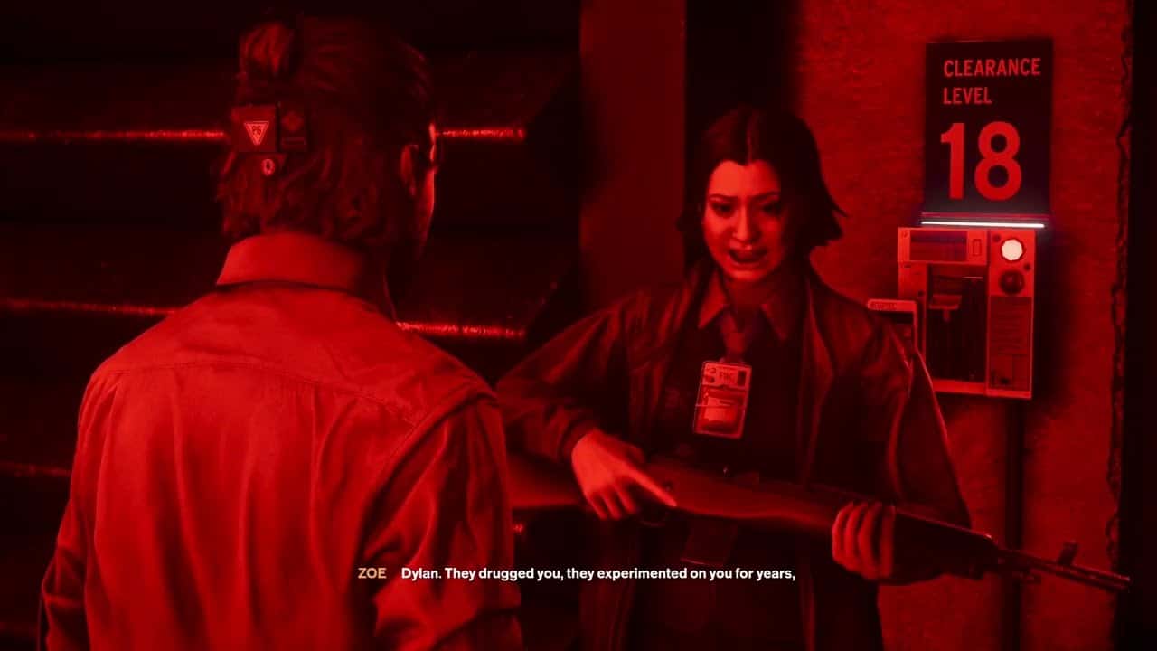 Control Resonant – The House In Distress: Talk To Zoe In High Risk Chamber Cutscene | Defeat Hiss