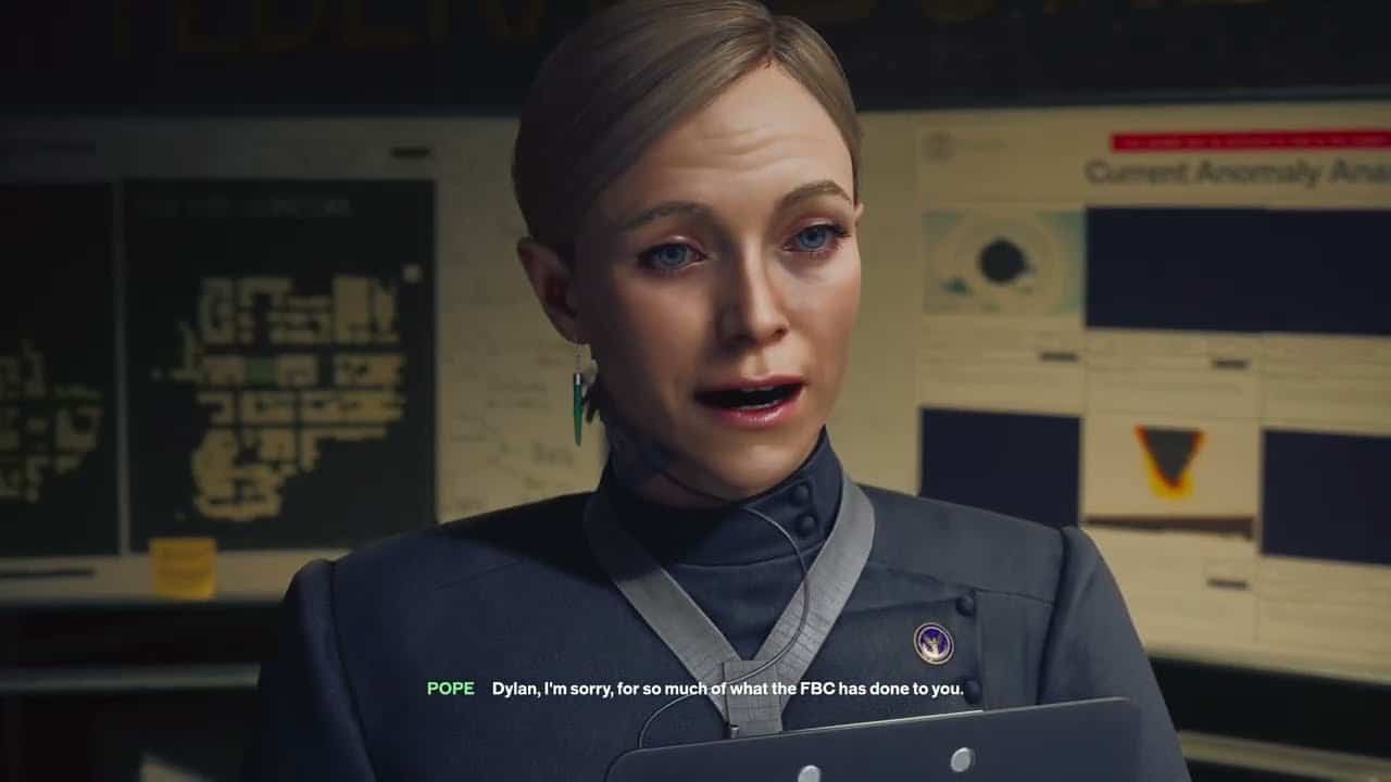 Control Resonant – The Hedron Link: Report Back To Emily Pope Cutscene | Oldest House Is Stabilized