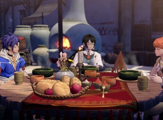 Fire Emblem: Fortune’s Weave – Part 1 Cai’s Path Chapter 3: Awaiting You at The Inn: Innkeeper Chat
