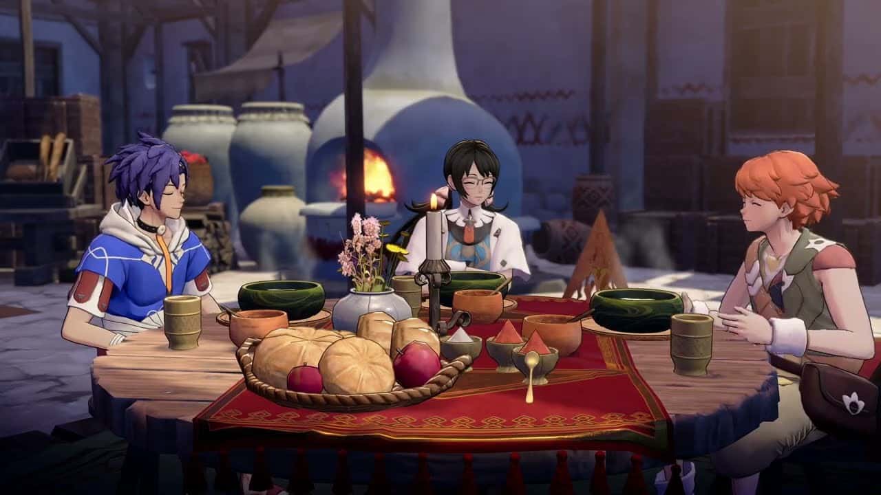 Fire Emblem: Fortune’s Weave – Part 1 Cai’s Path Chapter 3: Awaiting You at The Inn: Innkeeper Chat