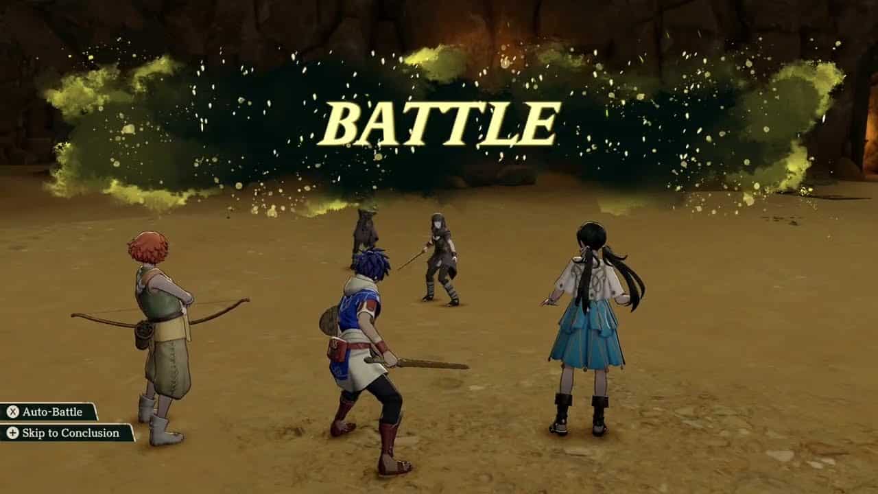 Fire Emblem: Fortune’s Weave – Part 1 Cai’s Path Chapter 3: Obtain Girl’s Hair Clip In Niraga Mines