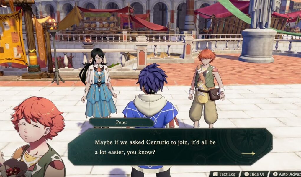Fire Emblem: Fortune’s Weave – Part 1 Cai’s Path Chapter 3: Renown – Message: Girl – Lost Hair Clip