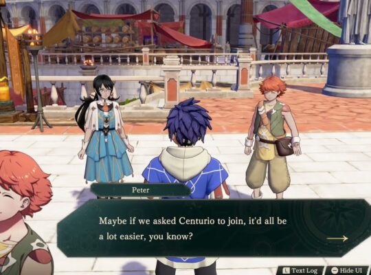 Fire Emblem: Fortune’s Weave – Part 1 Cai’s Path Chapter 3: Renown – Message: Girl – Lost Hair Clip