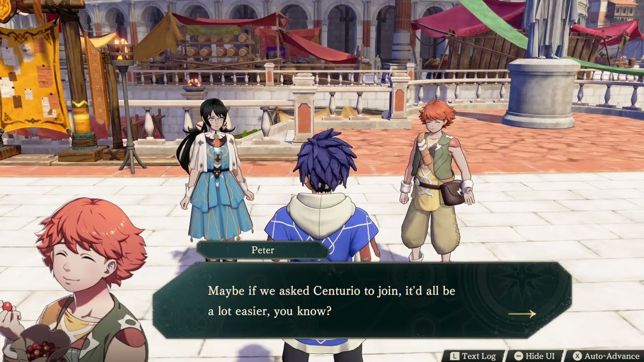 Fire Emblem: Fortune’s Weave – Part 1 Cai’s Path Chapter 3: Renown – Message: Girl – Lost Hair Clip