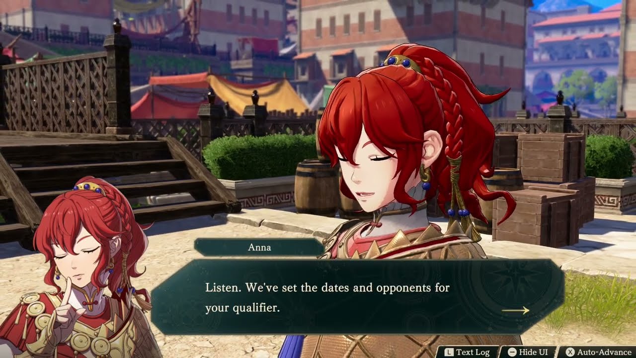 Fire Emblem: Fortune’s Weave – Part 1 Cai’s Path Chapter 4: Cai Meets Anna “Ask What She Needs”