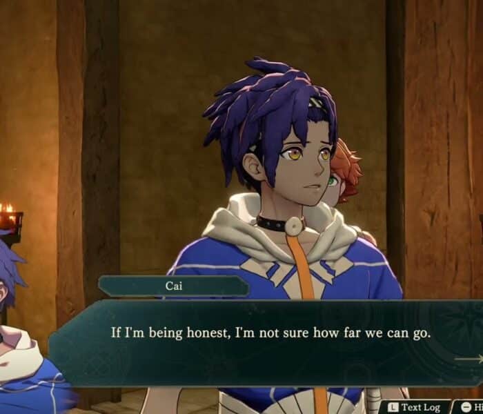 Fire Emblem: Fortune’s Weave – Part 1 Cai’s Path Chapter 4: Cai Talks To Castor While Incarcerated