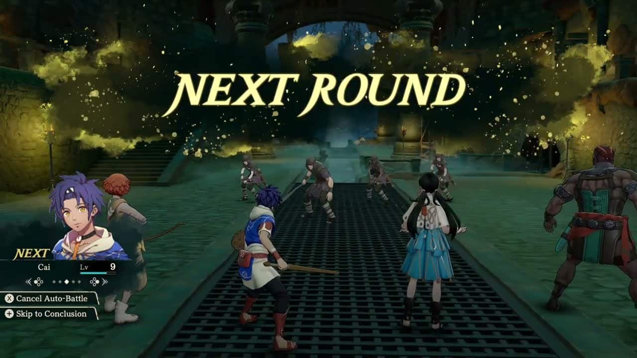 Fire Emblem: Fortune’s Weave – Part 1 Cai’s Path Chapter 4: Dagsion Sewers: Reach Arena Underground