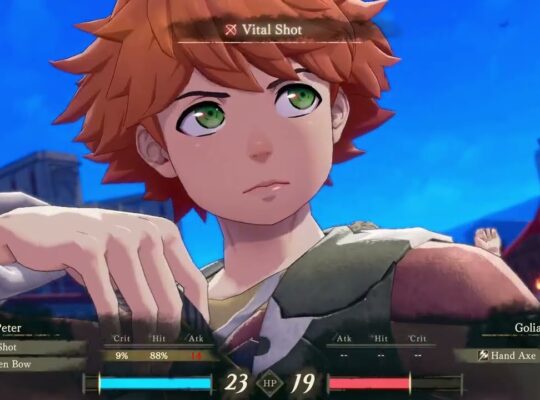 Fire Emblem: Fortune’s Weave – Part 1 Cai’s Path Chapter 3: Battle vs Goliath: Defeat Goliath