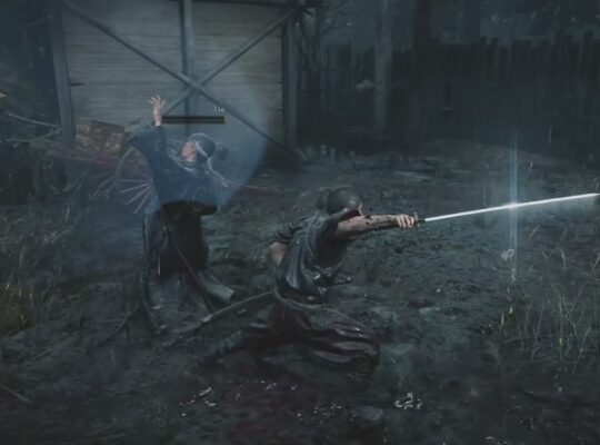 Onimusha: WoTS – Prologue: Defeat All Yoshioka: Switch Lock On Target | Use Objects Around You