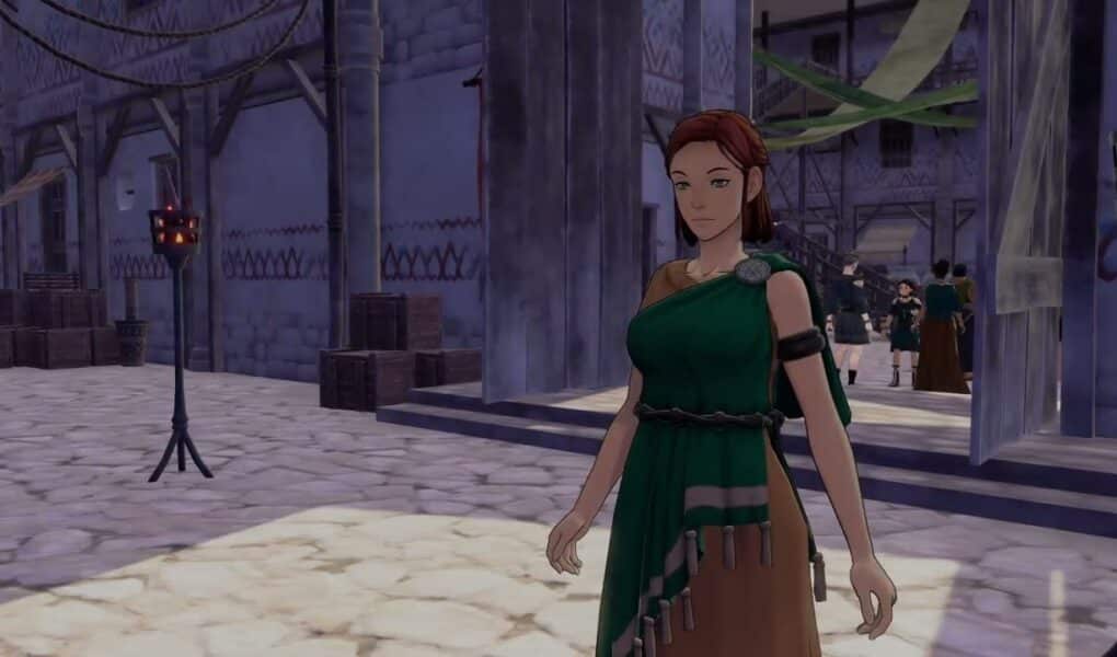 Fire Emblem: Fortune’s Weave – Part 1 Cai’s Path Chapter 3: Inn: Rent A Room: Party Members Info