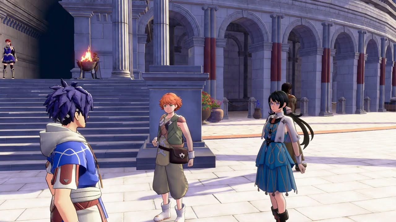 Fire Emblem: Fortune’s Weave – Part 1 Cai’s Path Chapter 3: Give Tialla Book Gift – Talk To Ultand