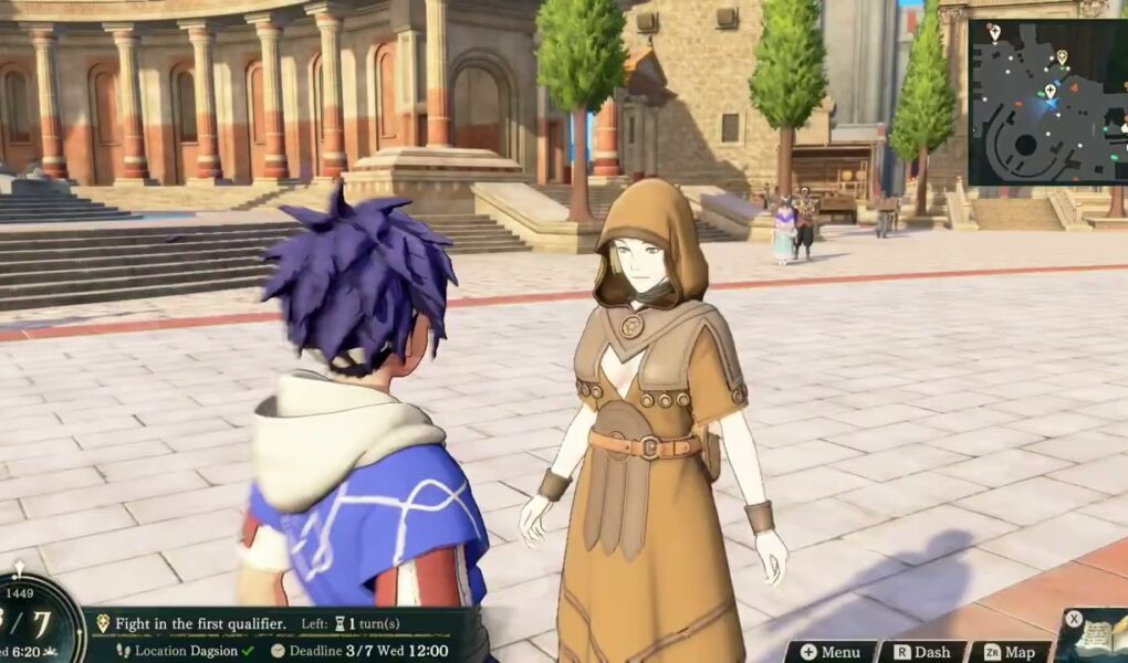Fire Emblem: Fortune’s Weave – Part 1 Cai’s Path Chapter 4: Complete – Knowing More About Him Quest