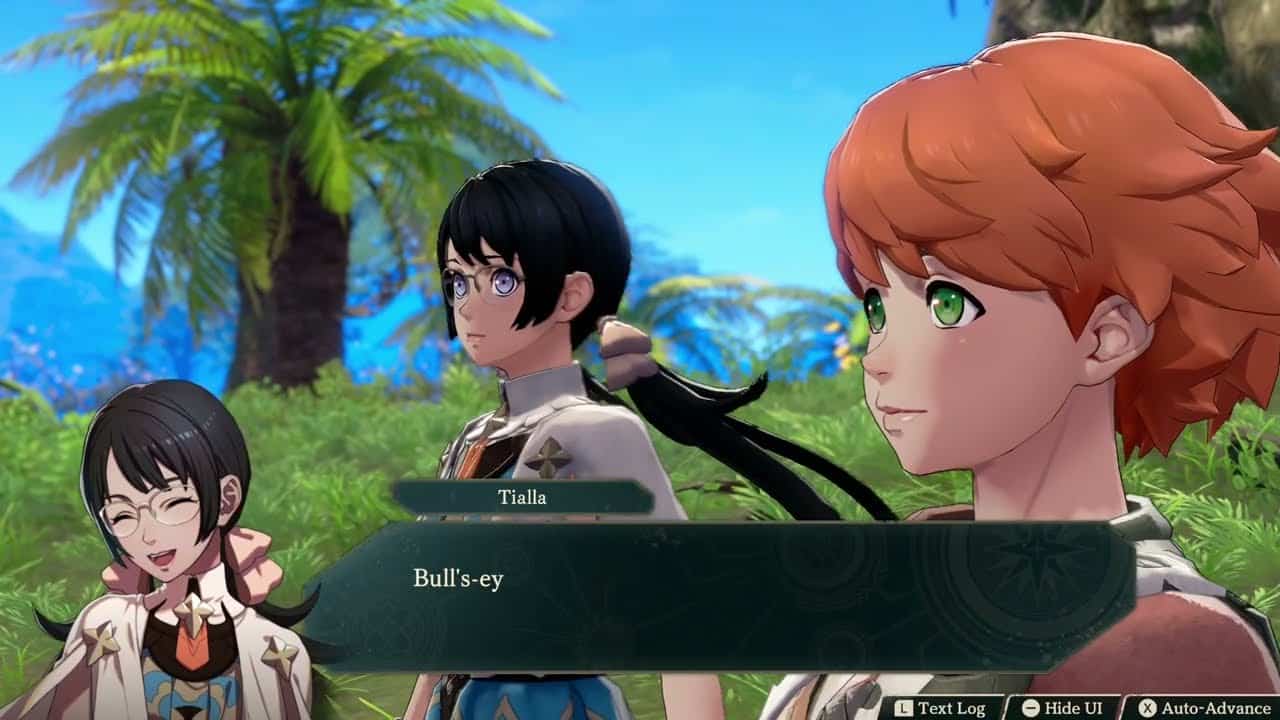 Fire Emblem: Fortune’s Weave – Part 1 Cai’s Path Chapter 4: Support Convo: Peter and Tialla Cutscene