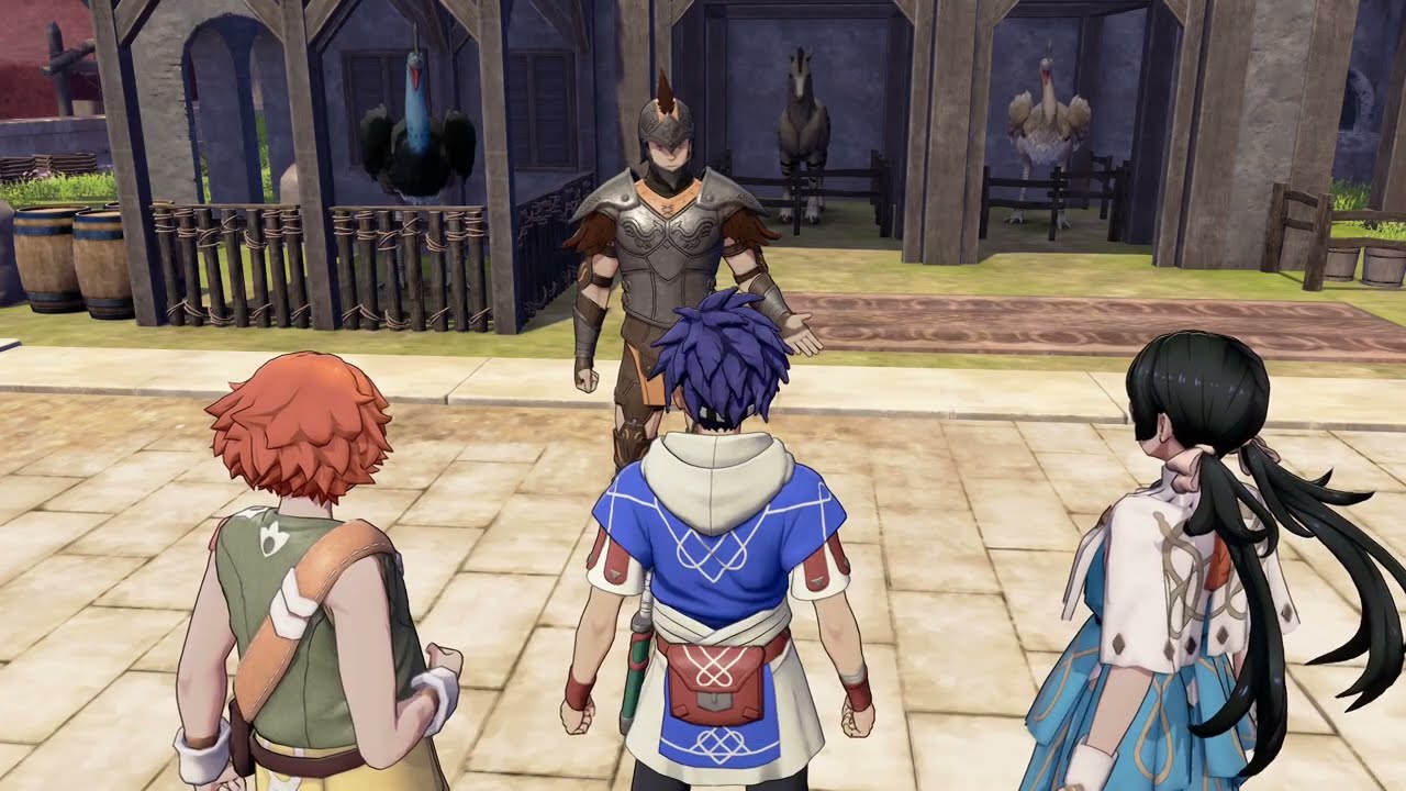 Fire Emblem: Fortune’s Weave – P 1 Cai’s Path Ch 5: Head To Stable: Lure and Capture a Wild Ornius