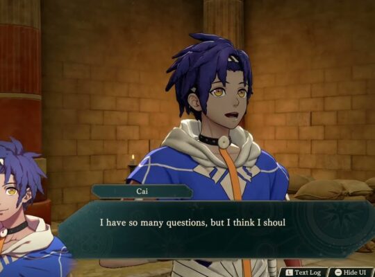 Fire Emblem: Fortune’s Weave – P 1 Cai’s Path Ch 5: Iliana Watches – Cai “That Axe” (Sothis Vision)