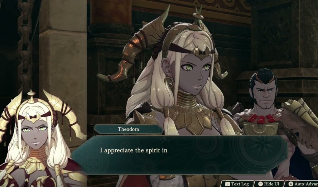 Fire Emblem: Fortune’s Weave – P 1 Cai’s Path Chapter 4: Orchel Checks Theodora’s Arm and Cai’s Hand
